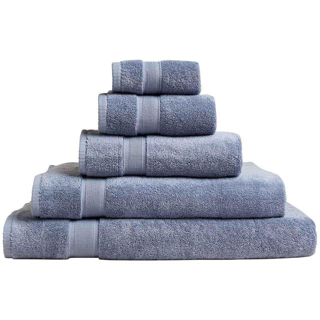 M&S cotton face towels petrol 2 pack, imported from the UK