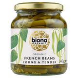 Biona Organic French Beans jarred beans 340g - British product