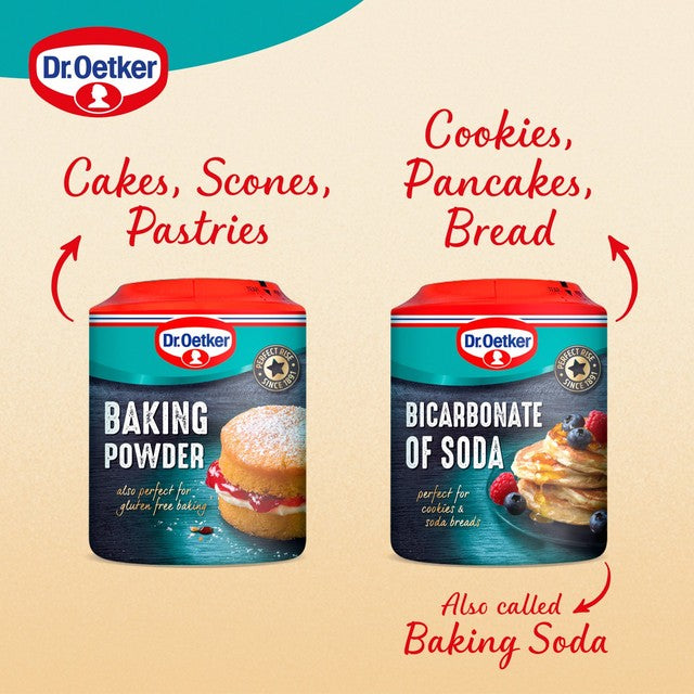 Dr. Oetker bicarbonate of soda 200g - British product