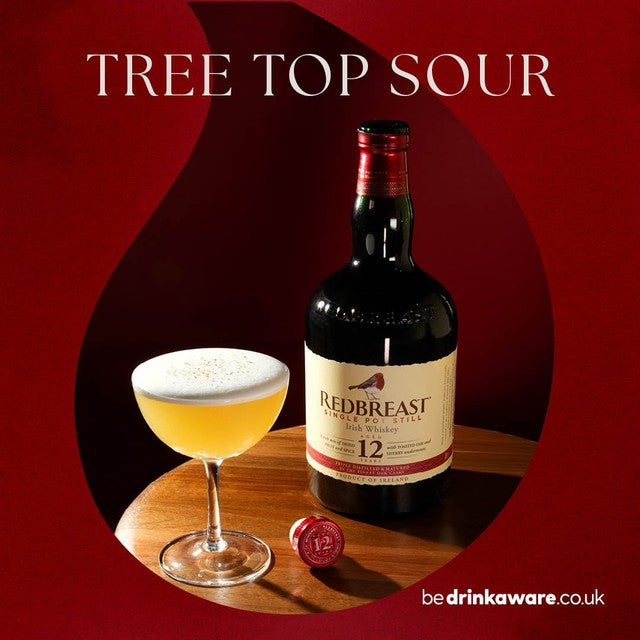 Redbreast 12 Year Old Irish Whiskey 70cl, imported from the UK