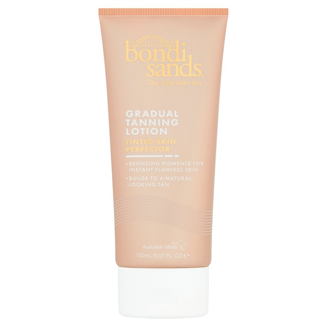 Bondi Sands Skin Perfecting gradual tan lotion 150ml, imported from the UK