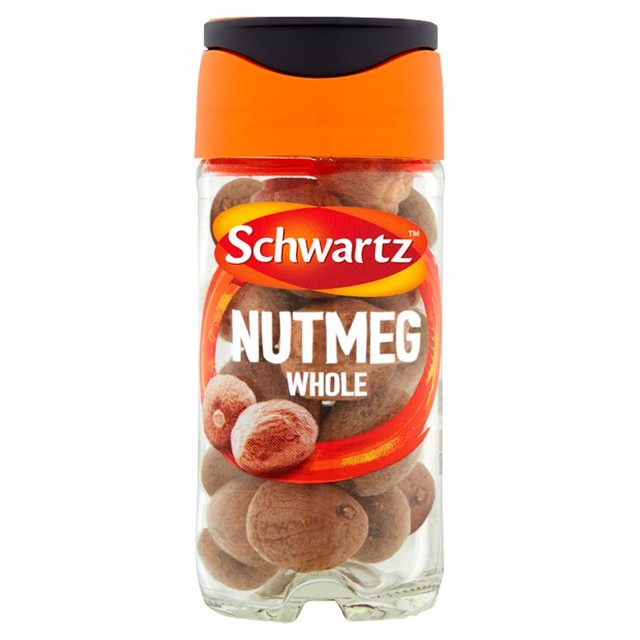 Schwartz whole nutmeg in glass jar 25g (British brand)