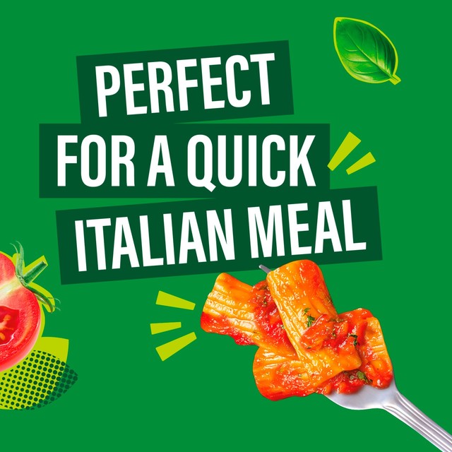 Dolmio Arrabbiata Rigatoni microwave pasta meal 250g (British brand)