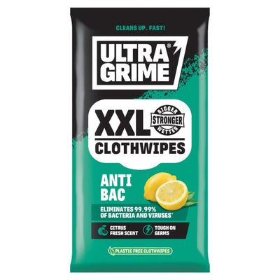 M&S UltraGrime Anti-Bac XXL Clothwipes Antibacterial Wipes 20 Pack- Buy online at McGrocer