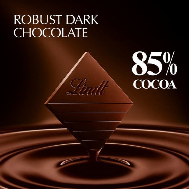 Lindt 85% dark chocolate bar 100g, UK version