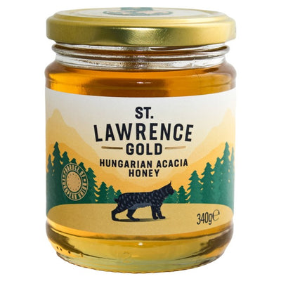 M&S St. Lawrence Gold Hungarian Acacia Honey Jar 340g- Buy online at McGrocer