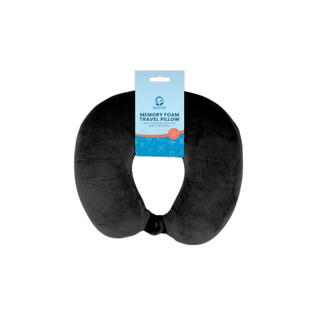 Gem Imports memory foam travel pillow 30x36x9 cm - British product