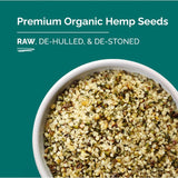 Green Origins organic raw shelled hemp seeds 250g - British product