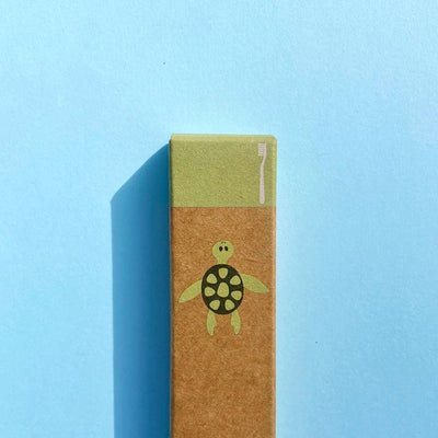 Brosse à dents pour enfants Bambino Verte