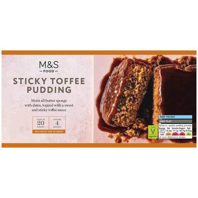 M&S Sticky Toffee Pudding Svamp Pudding 400g