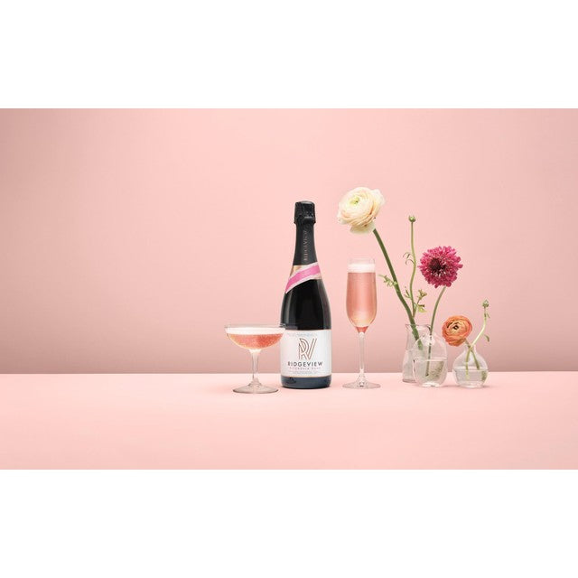 Ridgeview Fitzrovia Rosé sparkling wine 75cl, imported from the UK