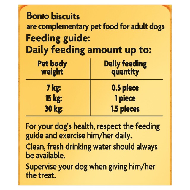 Bonio Chicken Dog Biscuits 650g - British product
