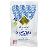 Clearspring Organic Seaveg Crispies Original 5 x 4g multipack - British product
