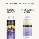 John Frieda Violet Crush purple bundle shampoo and conditioner (British brand)