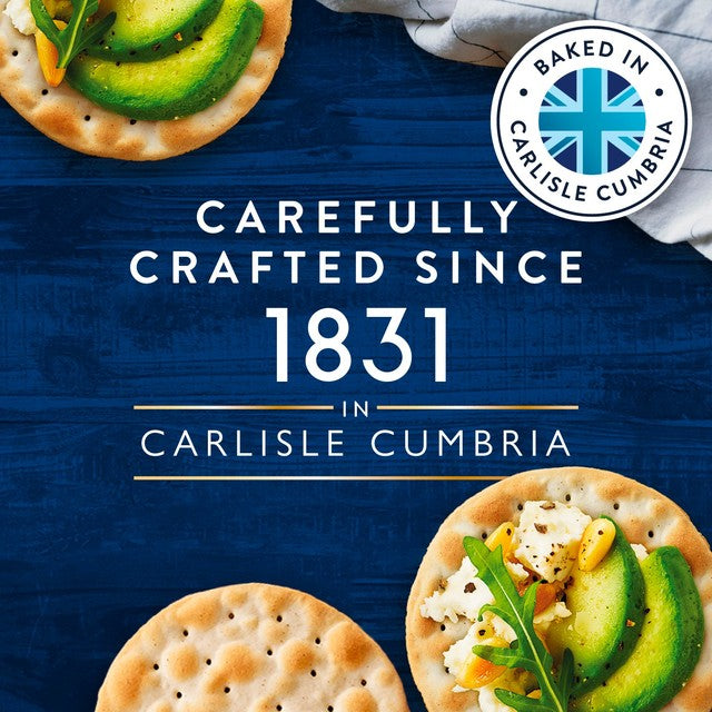 Carr's Large Table Water Crackers 200g - British product