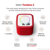 Tonies red Toniebox 2 with Creative Tonie, UK version