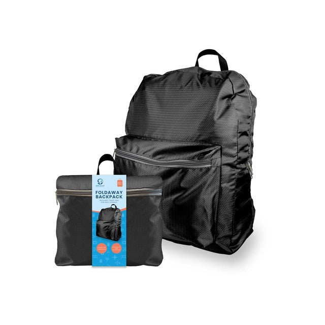 Gem Imports foldaway travel backpack, imported from the UK