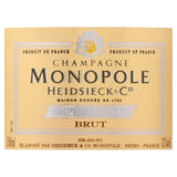 Heidsieck Monopole Cuvee Imperatrice Champagne Brut 75cl, UK version