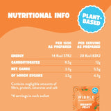 Wibble plant-based orange jelly crystals 57g (British brand)