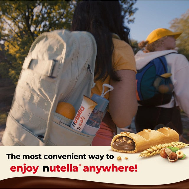 Nutella B-ready chocolate wafer bar 132g, imported from the UK