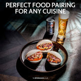 Asahi Super Dry 0% alcohol-free lager beer in 330ml cans - British product