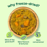 More Toddler Meals sweet potato and aubergine dhal 150g, imported from the UK