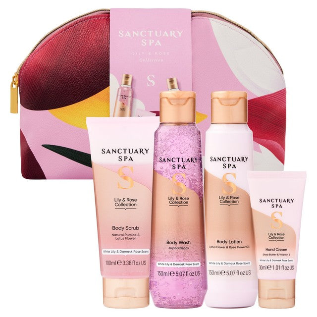 Sanctuary Spa Lily & Rose Collection body care gift set (British brand)