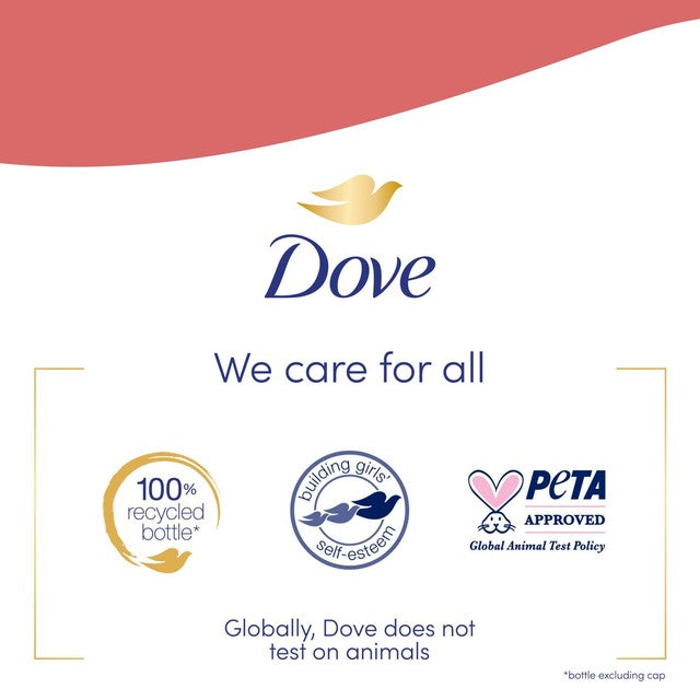 Dove Velvet Glow body wash 225ml - British product