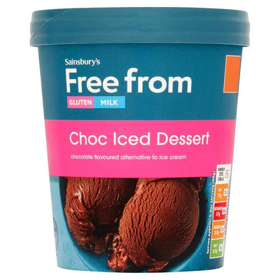 Sainsburys sjokoladefri isdessert 330 g