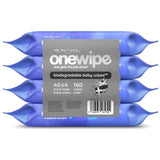 Mum & You OneWipe XL baby wipes 4 pack, imported from the UK