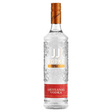 JJ Whitley artisanal vodka 70cl, UK version