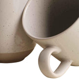 M&S speckle ceramic latte mug set of four (British brand)
