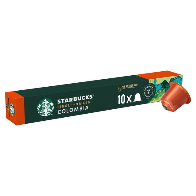 Starbucks Single-Origin Colombia coffee pods 10 pack (British brand)