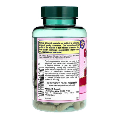 Holland & Barrett Traubenkernextrakt 50 mg veganes Nahrungsergänzungsmittel 100 Kapseln