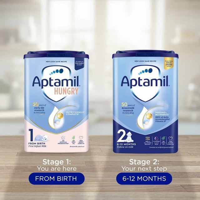 Aptamil Hungry First infant milk formula powder 800g - British product