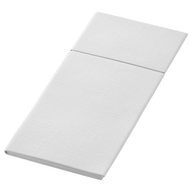 Duni Dunisoft white luxury paper napkins 20 pack (British brand)
