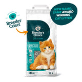 Breeder Celect paper non-clumping cat litter 10L - British product