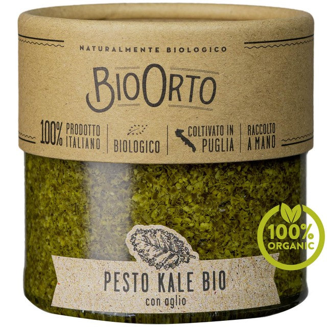 Bio Orto Organic Kale Pesto 180g - British product