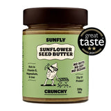 SUNFLY crunchy sunflower seed butter 330g (British brand)