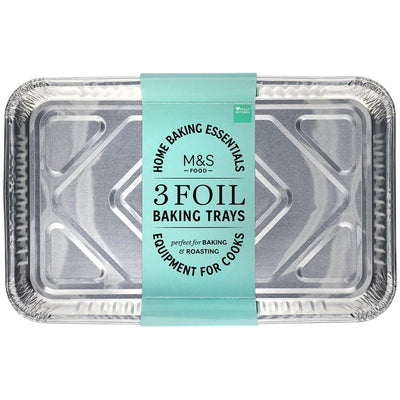 M&S 3 Alufolien-Backbleche