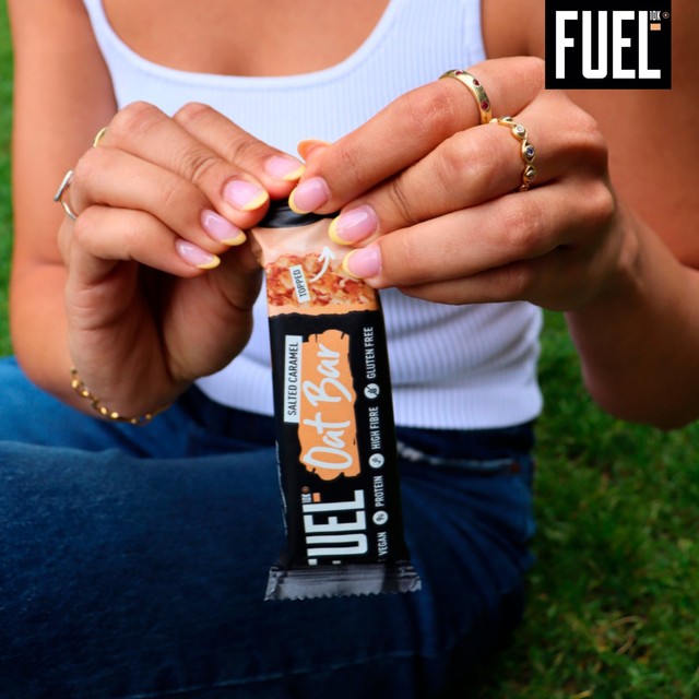 FUEL10K salted caramel protein cereal bars 3 x 45g - British product