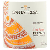 Santa Tresa organic Frappato red wine 75cl (British brand)