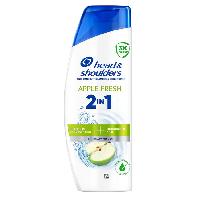 Head & Shoulders apple fresh anti-dandruff shampoo and conditioner 330ml, UK version