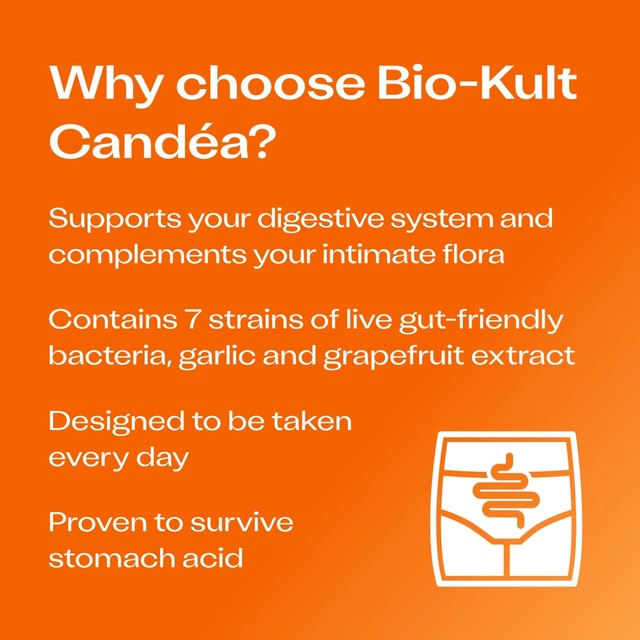 Bio-Kult Candea probiotic supplement 60 capsules - British product