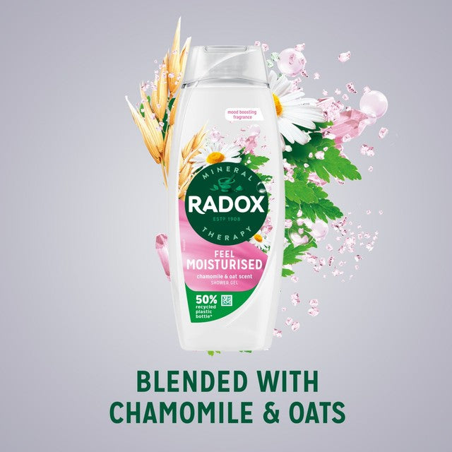 Radox Feel Moisturised Mood Boosting shower gel 450ml, imported from the UK