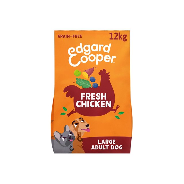 Edgard & Cooper dry dog food with chicken 12kg - British product