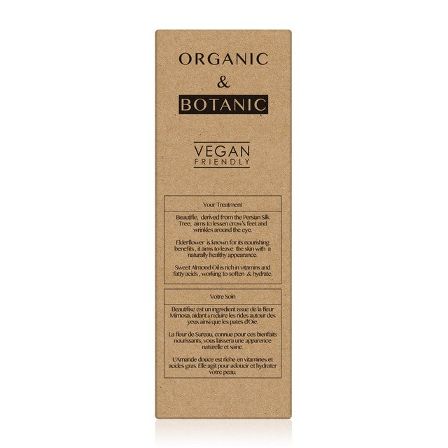 Organic & Botanic Mandarin Orange Brightening Eye Serum 15ml, imported from the UK