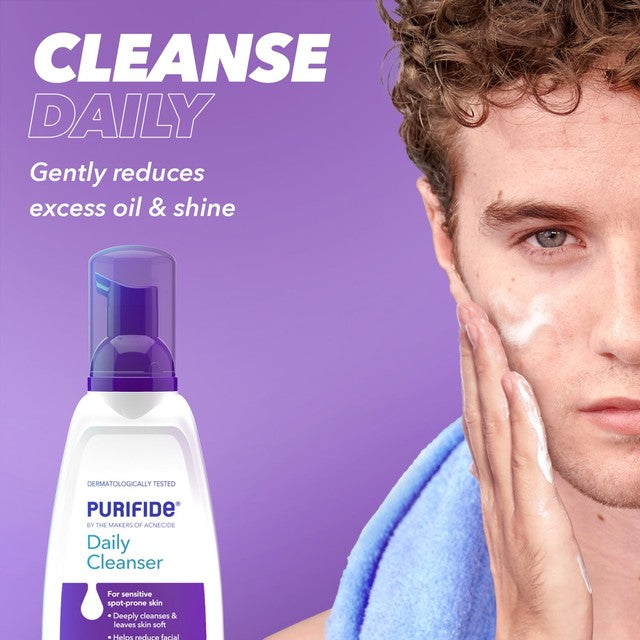 Acnecide Purifide Daily Cleanser face wash 235ml, imported from the UK