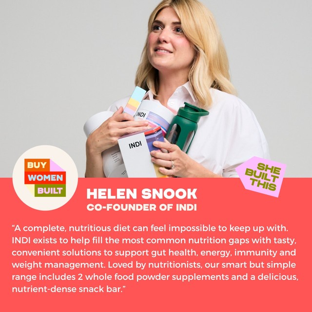 INDI Daily Gut berry fibre powder, UK version