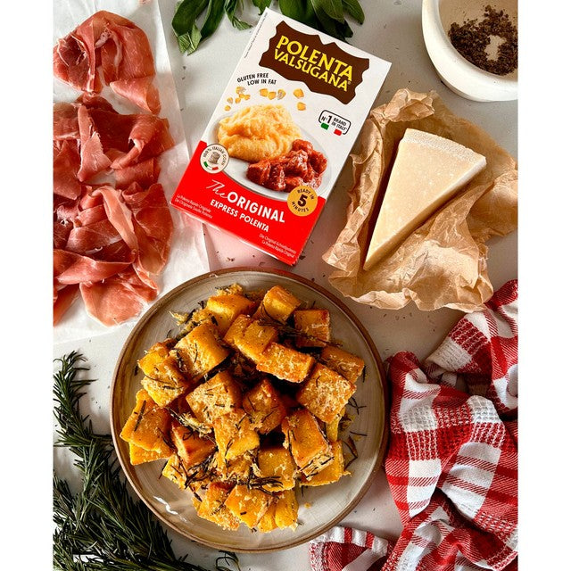 Polenta Valsugana instant polenta 375g, imported from the UK